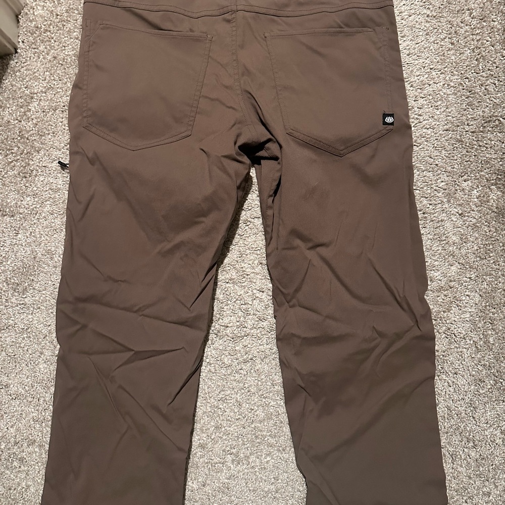686 Men's Everywhere Pant - Slim - Tobacco - Picture 4 of 6